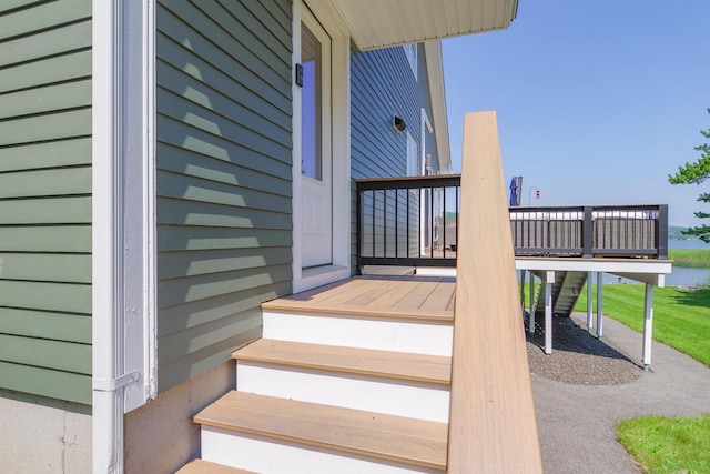 42 Barter Rd, Rockland, ME 04841 - view of staircase