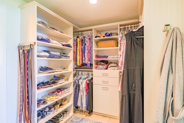42 Barter Rd, Rockland, ME 04841 - walk in closet featuring light wood-style flooring