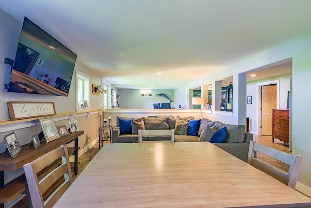 42 Barter Rd, Rockland, ME 04841 - dining area featuring recessed lighting