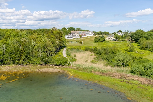 10 S Colony Branch Rd, Harpswell, ME 04079 - aerial view of property and surrounding area
