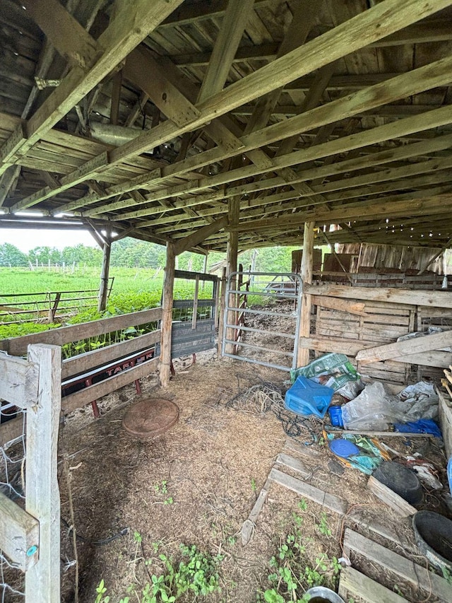 118 Athens Rd, Hartland, ME 04943 - view of stable