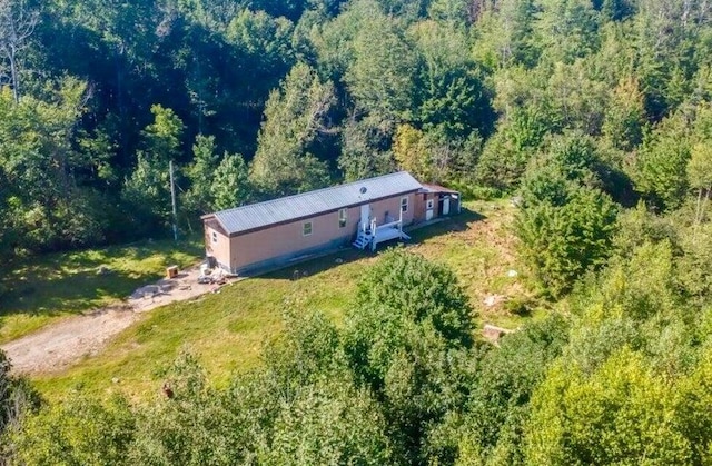105 Arthur Allen Rd, Sumner, ME 04292 - view from above of property featuring a forest
