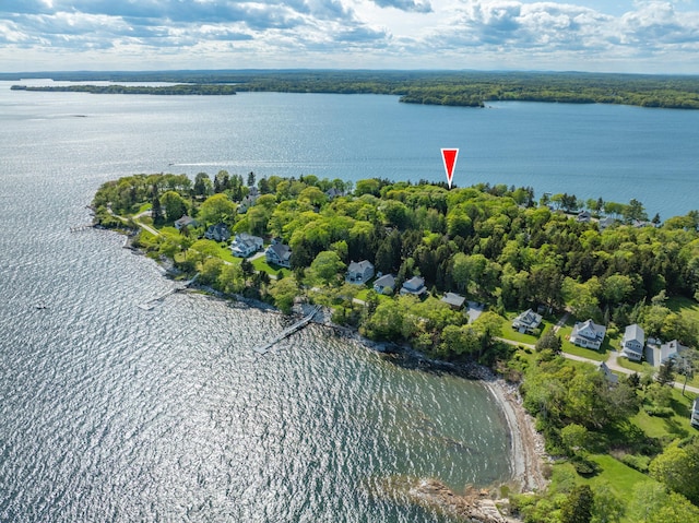 51 W Marginal Rd, Brunswick, ME 04011 - aerial view of a nearby body of water