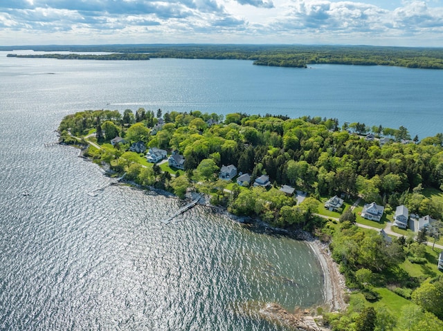 51 W Marginal Rd, Brunswick, ME 04011 - aerial view of a nearby body of water