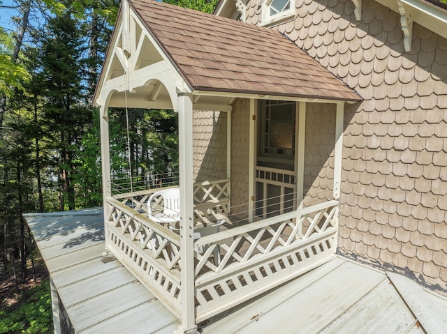 51 W Marginal Rd, Brunswick, ME 04011 - view of deck
