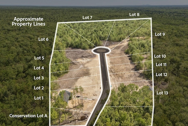 LOT2 Jasper Ln, Arundel, ME 04046 - aerial map of property and surrounding area featuring property boundaries highlighted