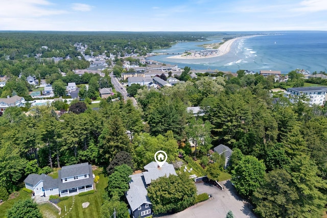 33 Rocky Ln, Ogunquit, ME 03907 - aerial view of property and surrounding area with a nearby body of water