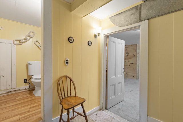 85 Friendship Rd, Waldoboro, ME 04572 - bathroom featuring toilet and wood finished floors