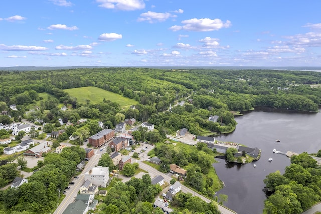 85 Friendship Rd, Waldoboro, ME 04572 - aerial view of a forest and a large body of water