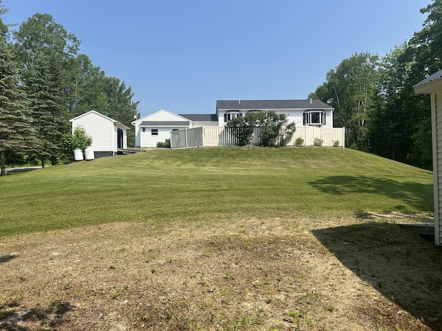 8 Camp Rd, Hartford, ME 04220 - view of green lawn