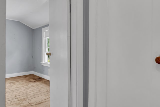 133 Middlesex Rd, Topsham, ME 04086 - empty room featuring wood-type flooring, baseboards, and crown molding