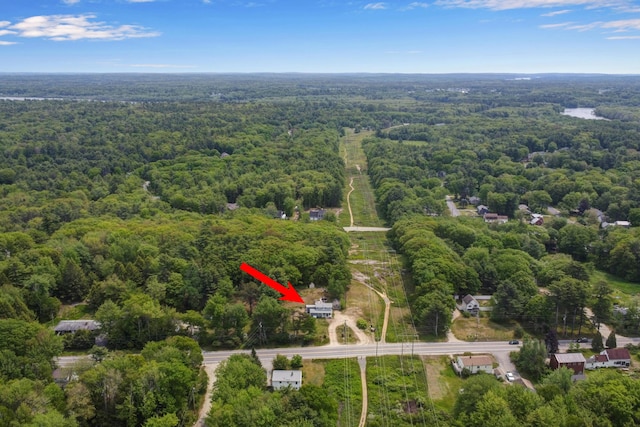 133 Middlesex Rd, Topsham, ME 04086 - view of property location with a forest