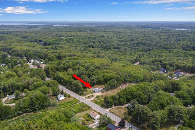 133 Middlesex Rd, Topsham, ME 04086 - view of property location with a forest