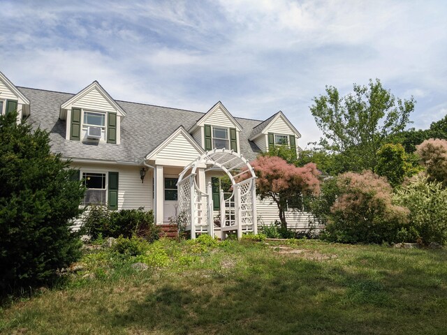 116 Point Rd, Acton, ME 04001 - new england style home featuring roof with shingles