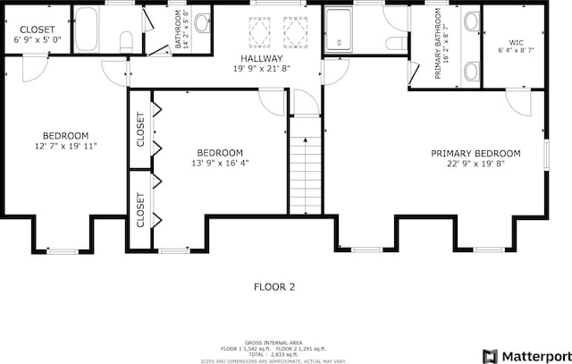 116 Point Rd, Acton, ME 04001 - view of home floor plan