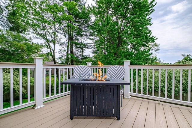 115 Caleb St, Portland, ME 04102 - view of wooden terrace