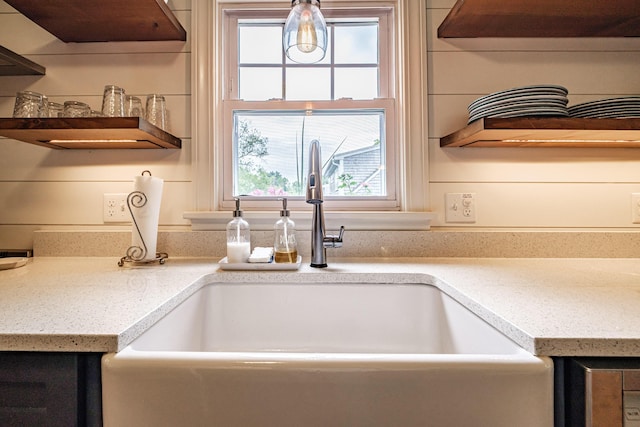 115 Caleb St, Portland, ME 04102 - kitchen with a sink, healthy amount of natural light, and range hood