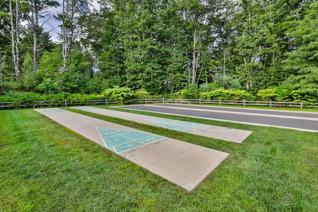 1 Old County Rd Unit 600, Wells, ME 04090 - view of home's community featuring shuffleboard and a wooded view