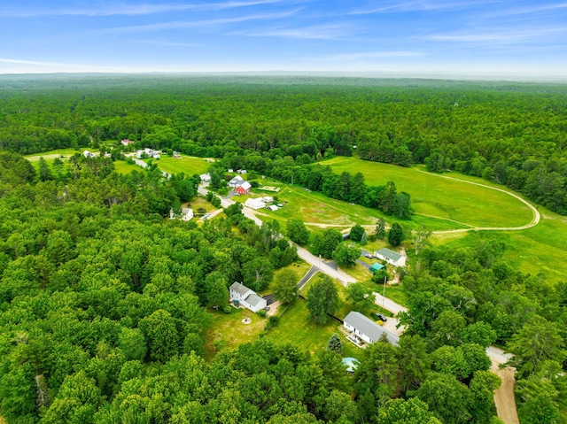 578 Little River Rd, Lebanon, ME 04027 - drone / aerial view of a heavily wooded area