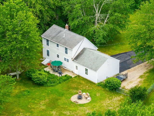 578 Little River Rd, Lebanon, ME 04027 - aerial view of property and surrounding area