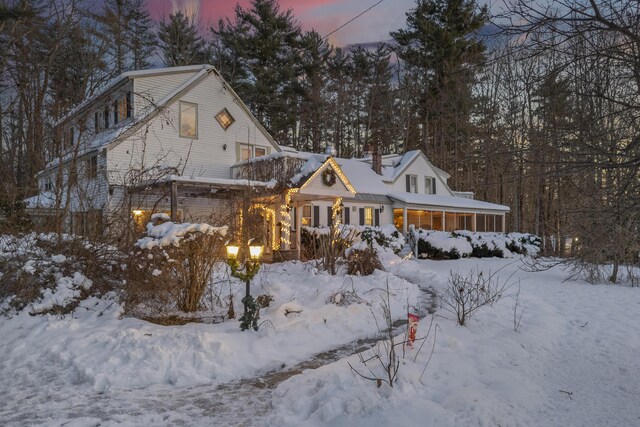 9 Dry Point Dr, Rome, ME 04963 - view of front of house