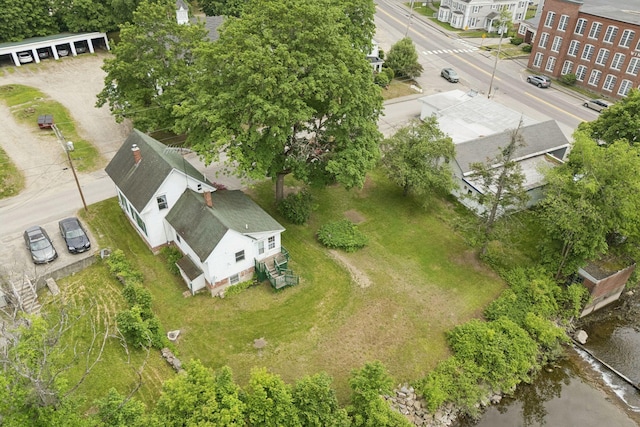 20 Green St, Winthrop, ME 04364 - aerial view of property's location