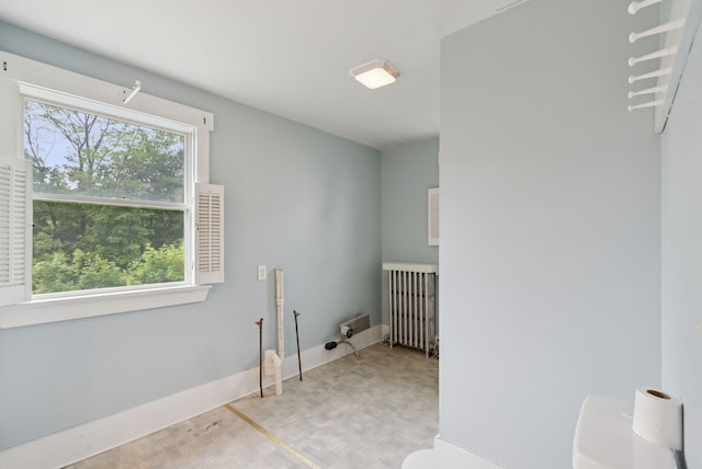 20 Green St, Winthrop, ME 04364 - bathroom featuring wood finished floors and radiator