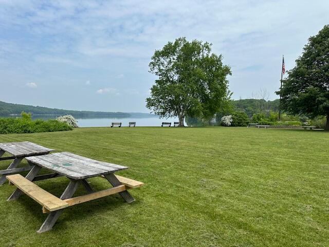 20 Green St, Winthrop, ME 04364 - view of home's community featuring a water view and a yard