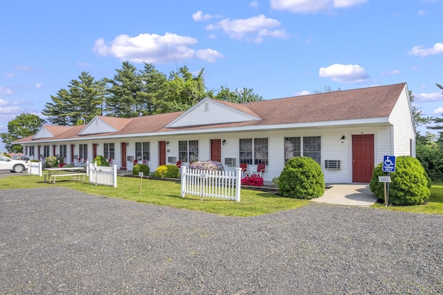 1139 Post Rd Unit 102, Wells, ME 04090 - view of front of house featuring roof with shingles