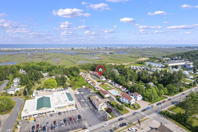 1139 Post Rd Unit 102, Wells, ME 04090 - aerial view of property's location with a nearby body of water