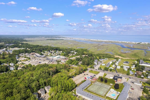 1139 Post Rd Unit 102, Wells, ME 04090 - aerial view of property's location with a large body of water