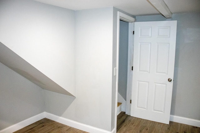 2 Watson Ave, Houlton, ME 04730 - corridor featuring wood finished floors and baseboards