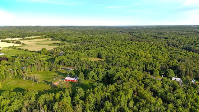 16 Gerry Rd, Sherman, ME 04776 - aerial overview of property's location with a forest