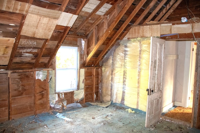 16 Gerry Rd, Sherman, ME 04776 - view of unfinished attic