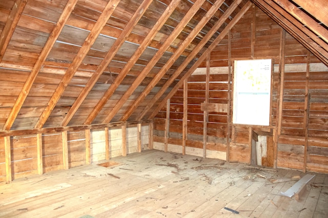 16 Gerry Rd, Sherman, ME 04776 - view of unfinished attic