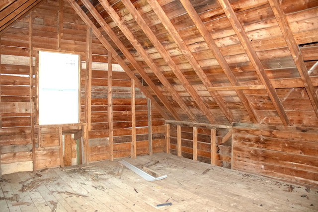 16 Gerry Rd, Sherman, ME 04776 - view of unfinished attic