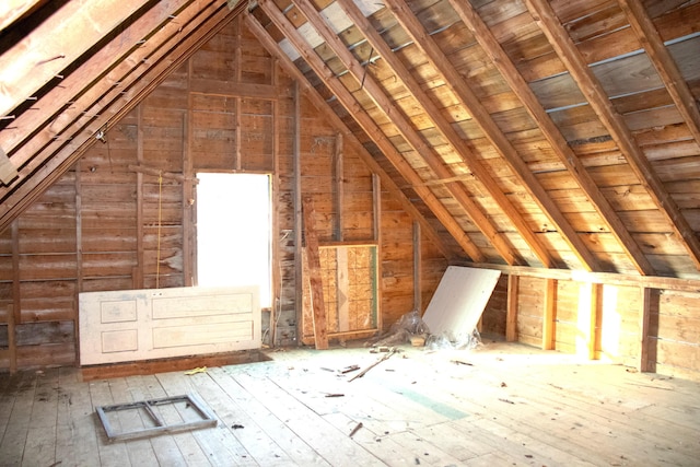 16 Gerry Rd, Sherman, ME 04776 - view of unfinished attic