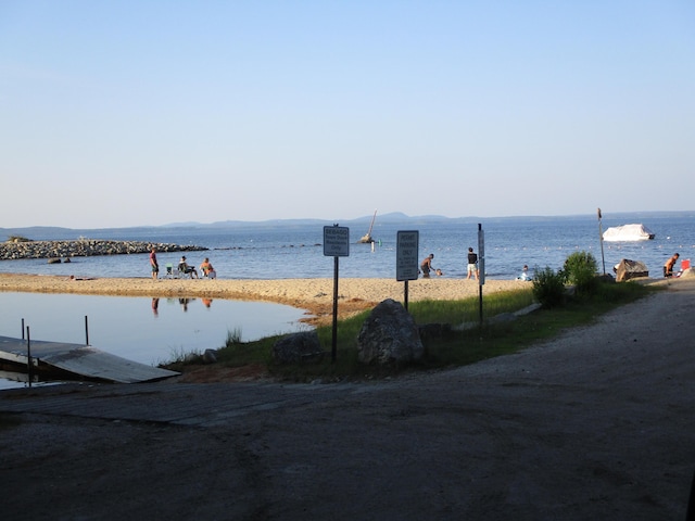 50 NW River Rd, Sebago, ME 04029 - water view with a boat dock