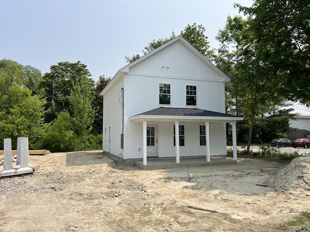 11 Spring St, Lisbon, ME 04250 - view of front of home featuring a porch