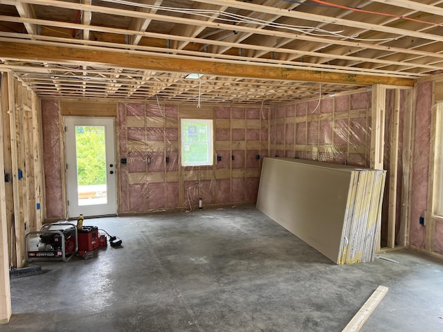 11 Spring St, Lisbon, ME 04250 - misc room with concrete floors