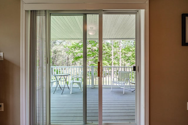 170 E Grand Ave Unit 1, Old Orchard Beach, ME 04064 - doorway to outside featuring healthy amount of natural light