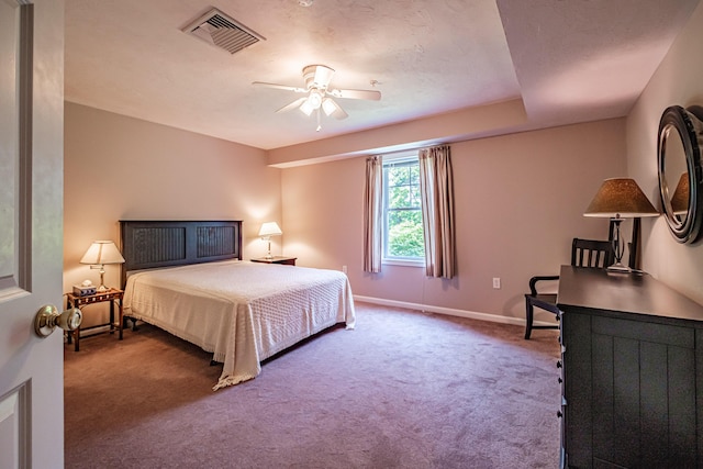170 E Grand Ave Unit 1, Old Orchard Beach, ME 04064 - bedroom with carpet floors, baseboards, and a ceiling fan