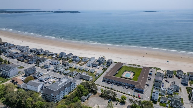 170 E Grand Ave Unit 1, Old Orchard Beach, ME 04064 - aerial view of residential area featuring unending shoreline
