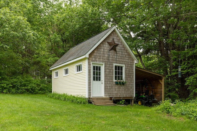 8 Rileys Run, Berwick, ME 03901 - view of outbuilding with entry steps