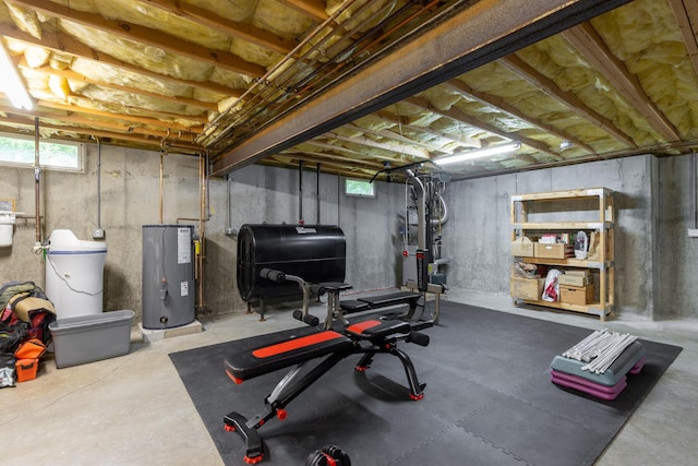 8 Rileys Run, Berwick, ME 03901 - exercise area featuring heating fuel and water heater