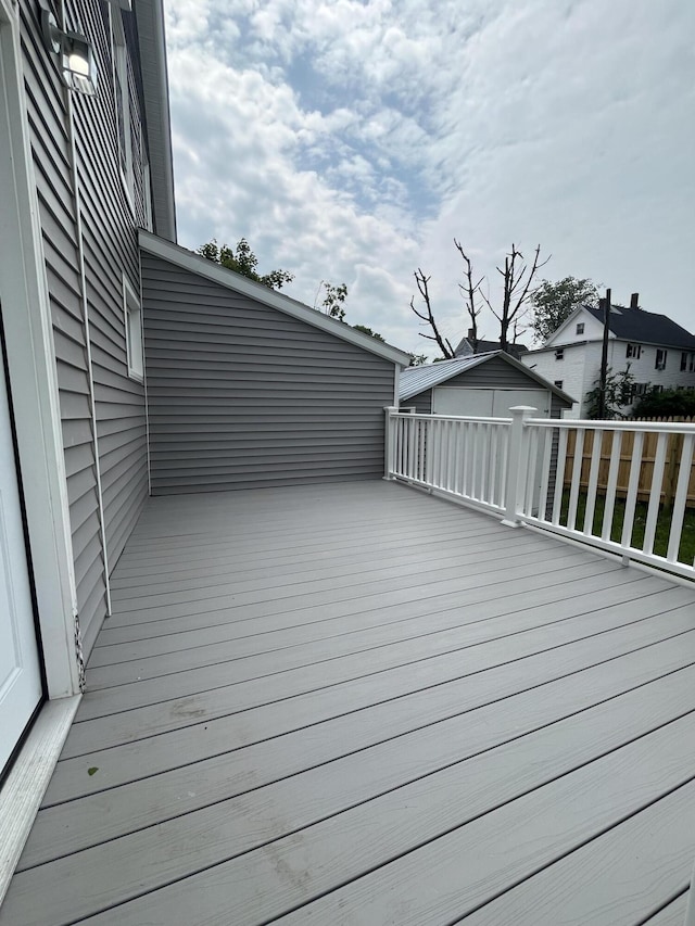 6 Hidden Ave, Livermore Falls, ME 04254 - view of deck