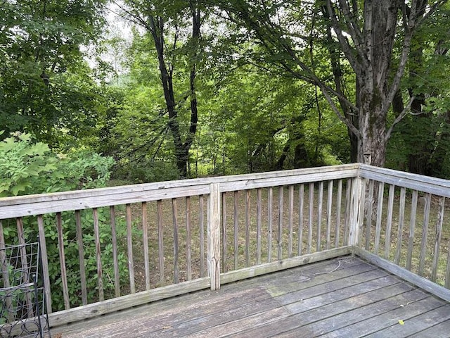 152 Bradman St, Auburn, ME 04210 - view of wooden deck
