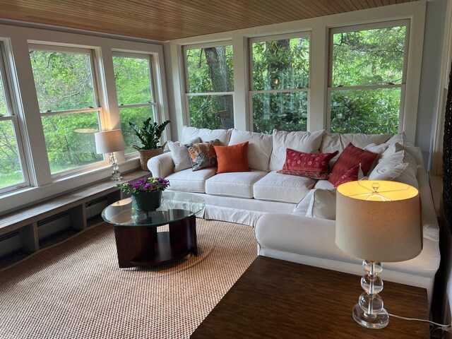2 Lookout Point Rd, Bar Harbor, ME 04609 - living area with wood finished floors