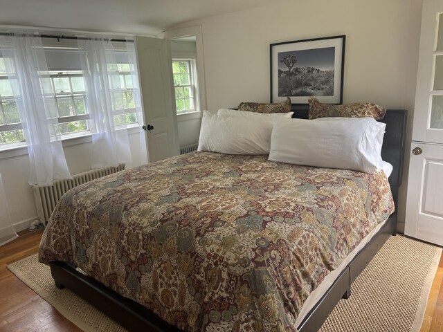 2 Lookout Point Rd, Bar Harbor, ME 04609 - bedroom with radiator and wood finished floors