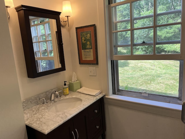 2 Lookout Point Rd, Bar Harbor, ME 04609 - bathroom featuring vanity